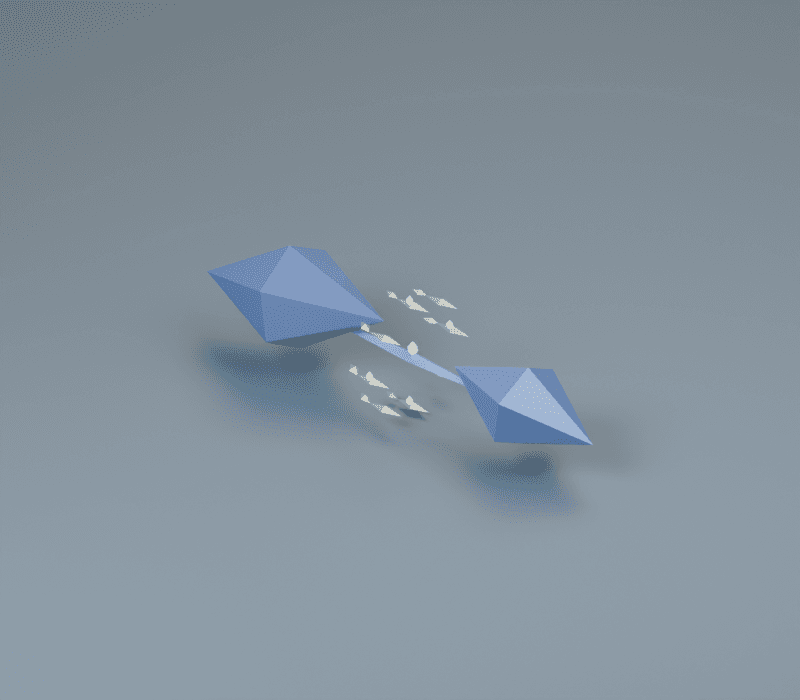 Ark render, reverse view