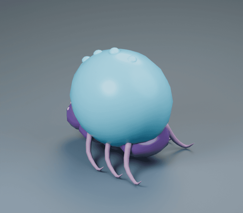 Bloat render, reverse view