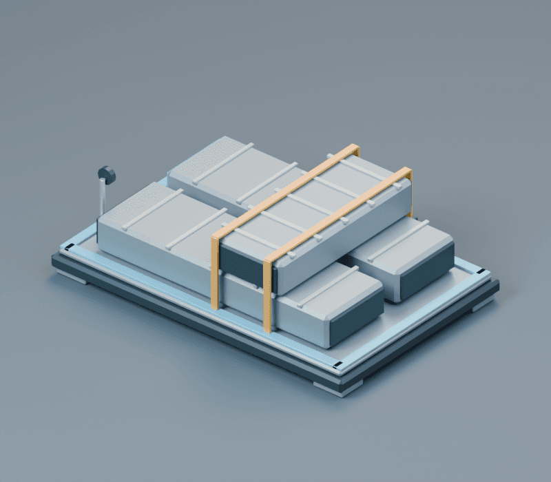 Cargo Stack render, reverse view