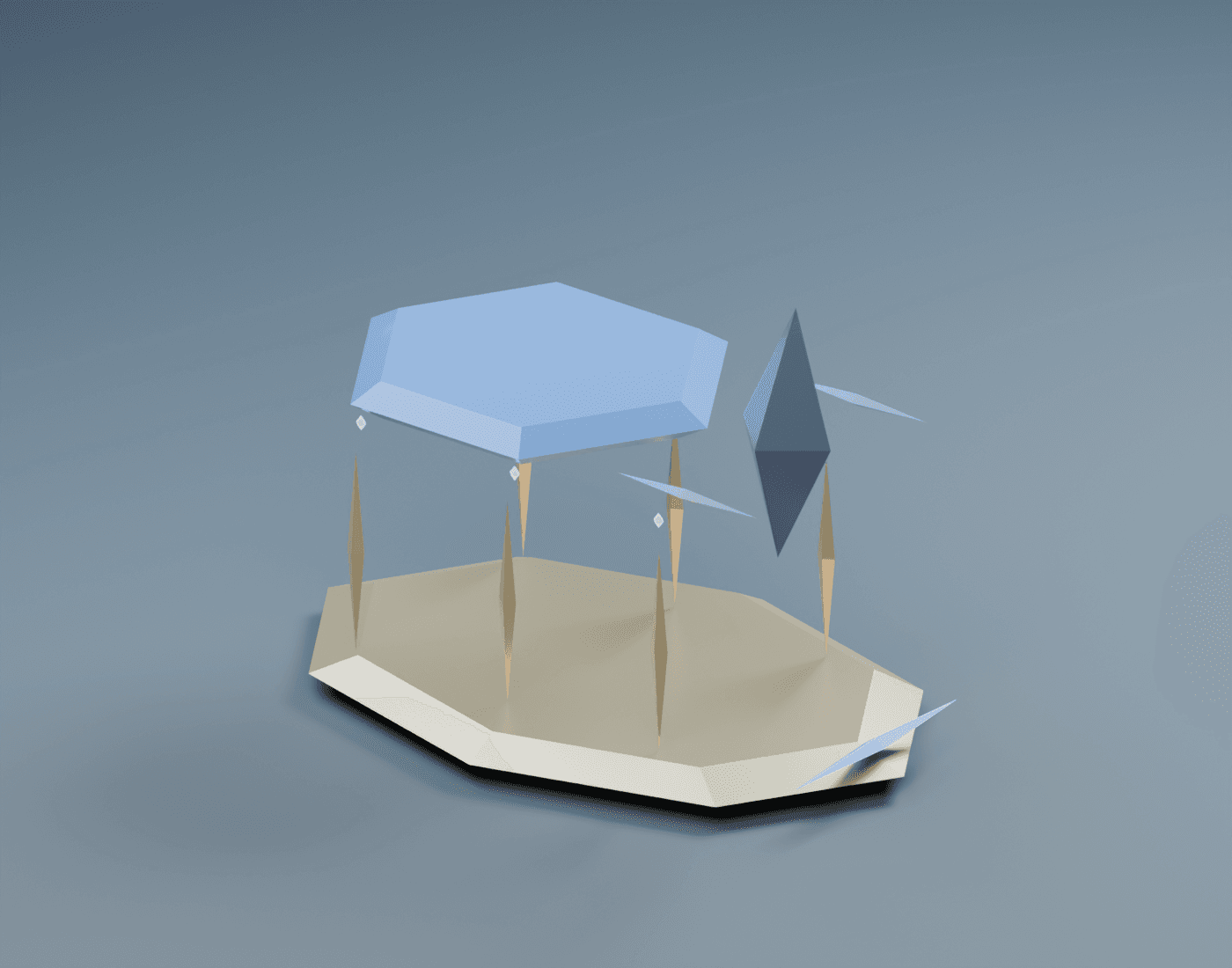 Cloister render