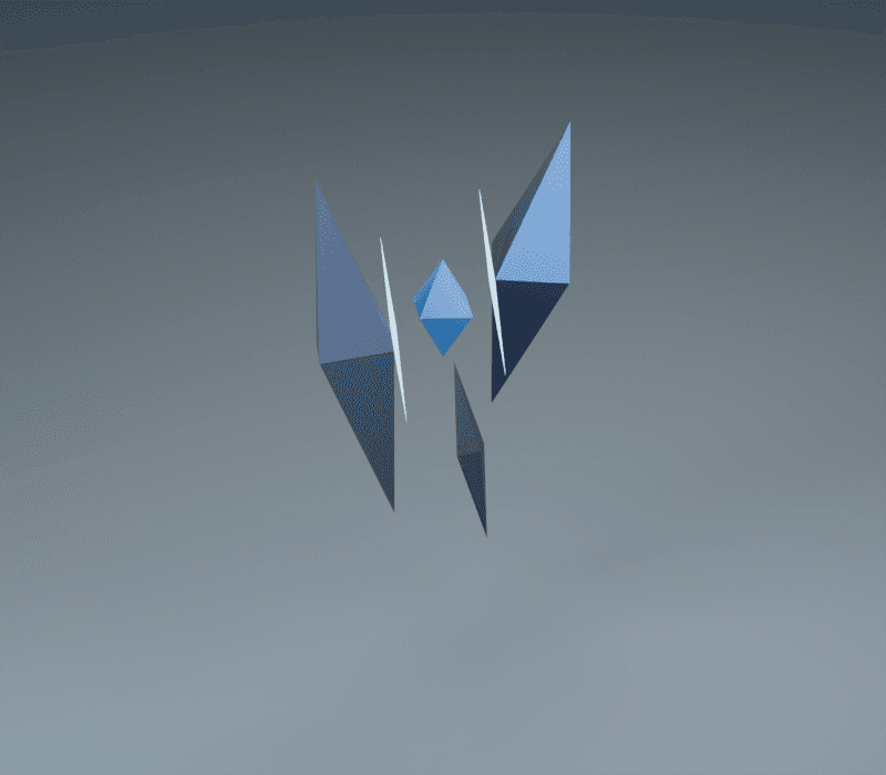Discord render, reverse view