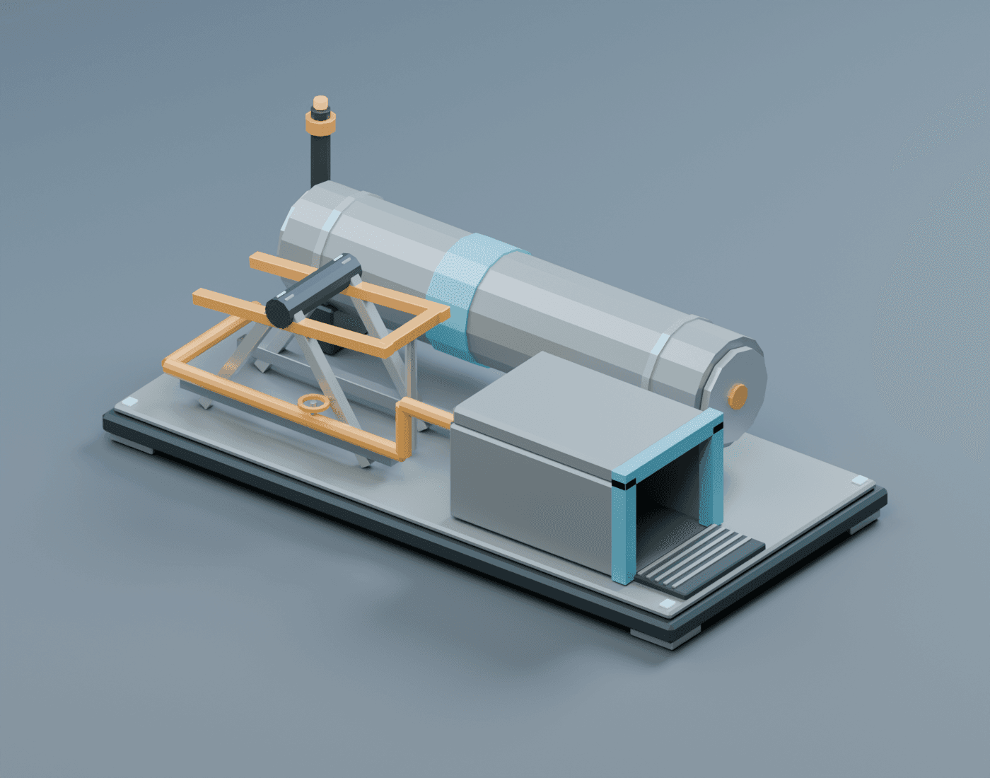 Gas Rig render