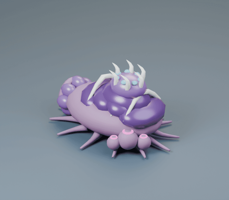Great Reef render, reverse view