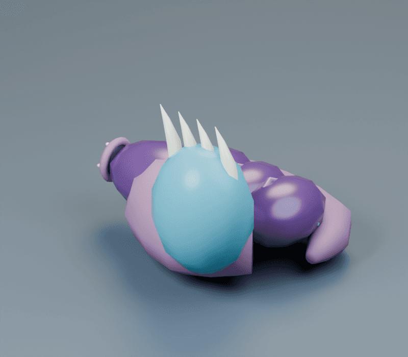 Lasher render, reverse view