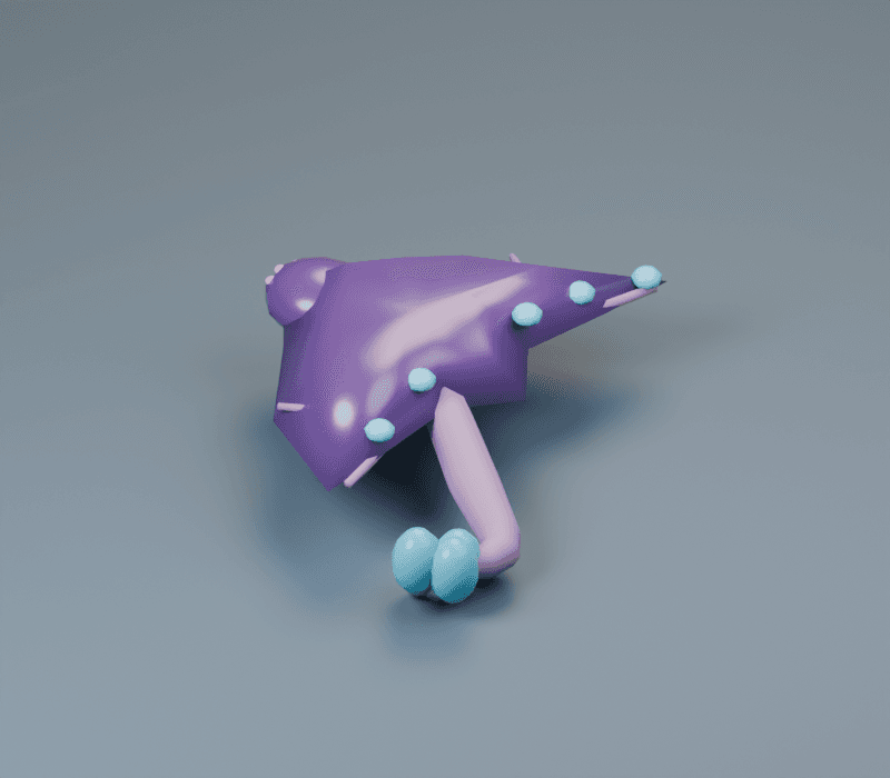 Matron render, reverse view