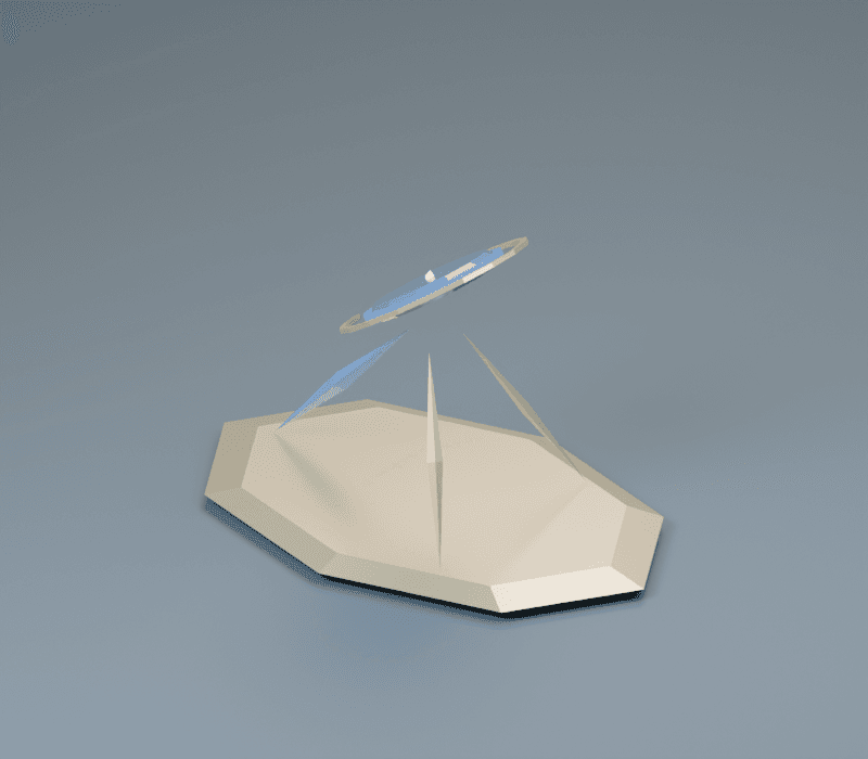 Oculus render, reverse view