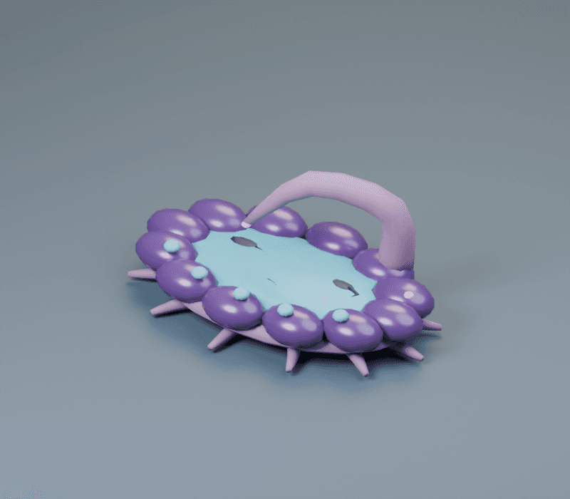 Spawn Bed render, reverse view