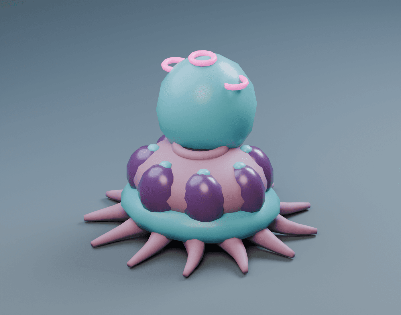 Spore Polyp render