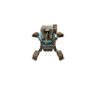 Bombard deployed facing S