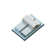 Cargo Stack facing SW