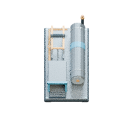 Gas Rig facing S