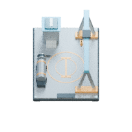 Launch Cradle facing S